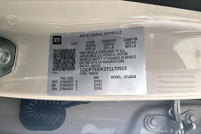 2026 Chevrolet Colorado Trail Boss