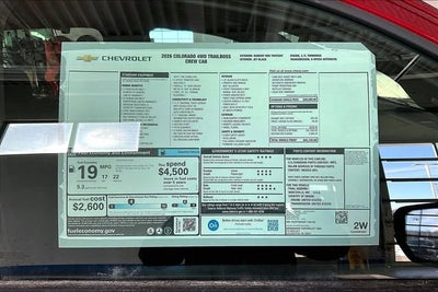 2026 Chevrolet Colorado Trail Boss