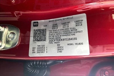 2026 Chevrolet Colorado Trail Boss