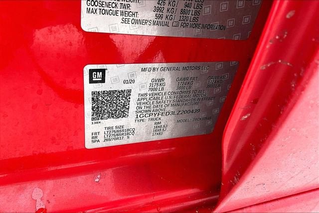 2020 Chevrolet Silverado 1500 LT Trail Boss