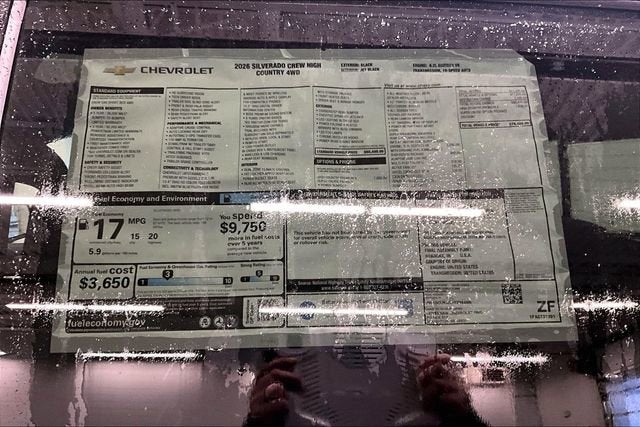 2026 Chevrolet Silverado 1500 High Country