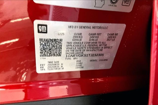 2026 Chevrolet Traverse LT