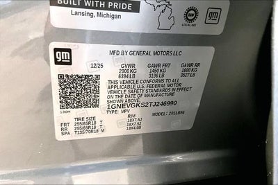 2026 Chevrolet Traverse LT