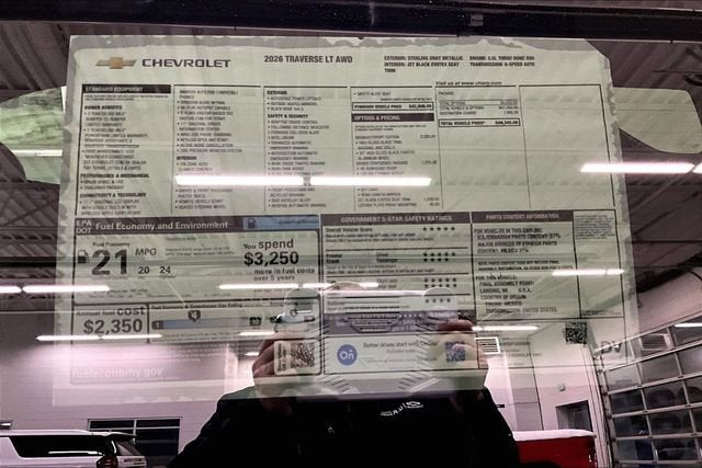 2026 Chevrolet Traverse LT