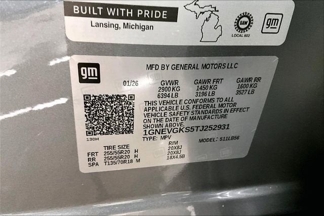 2026 Chevrolet Traverse LT