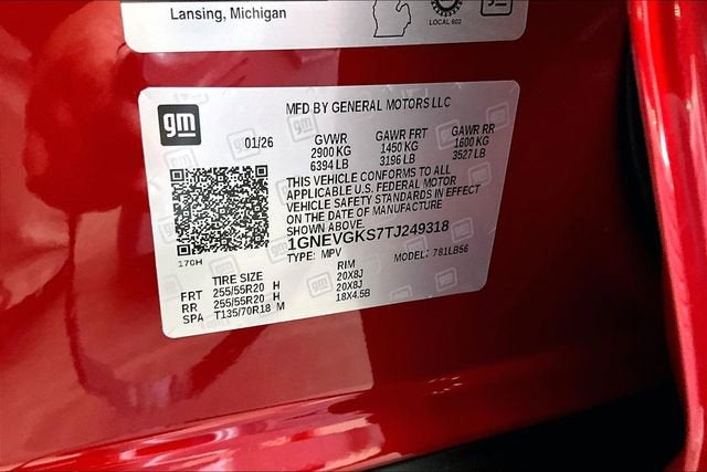 2026 Chevrolet Traverse LT