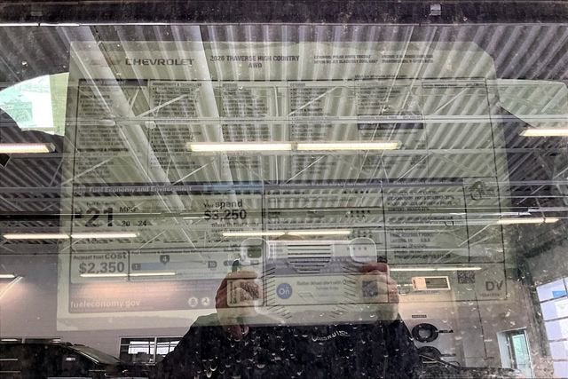 2026 Chevrolet Traverse High Country