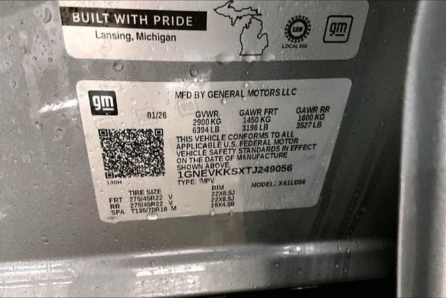 2026 Chevrolet Traverse High Country