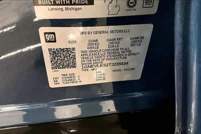 2026 Chevrolet Traverse RS