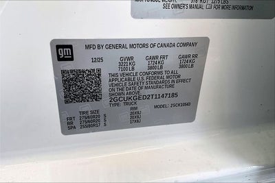 2026 Chevrolet Silverado 1500 LTZ