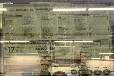 2026 Chevrolet Silverado 1500 Custom Trail Boss