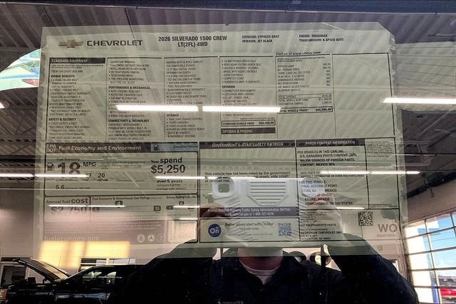 2026 Chevrolet Silverado 1500 LT (2FL)