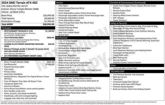 2024 GMC Terrain AT4