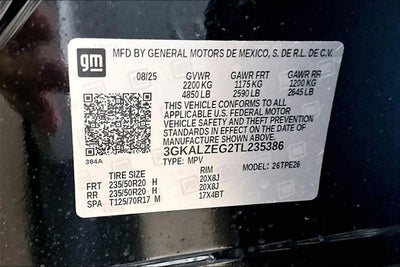 2026 GMC Terrain Denali