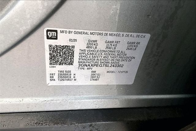 2025 Chevrolet Equinox LT