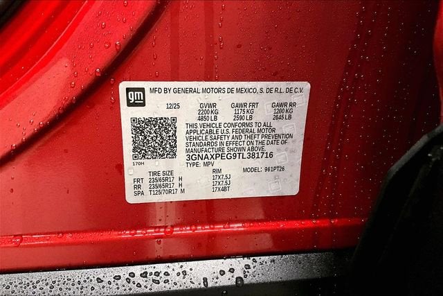 2026 Chevrolet Equinox LT