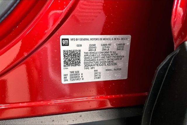 2026 Chevrolet Equinox RS