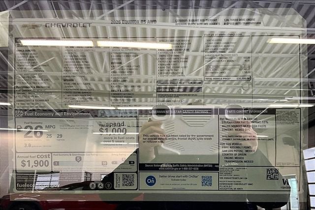 2026 Chevrolet Equinox RS