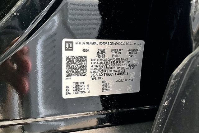 2026 Chevrolet Equinox RS