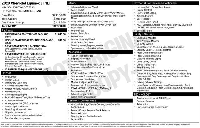 2020 Chevrolet Equinox LT