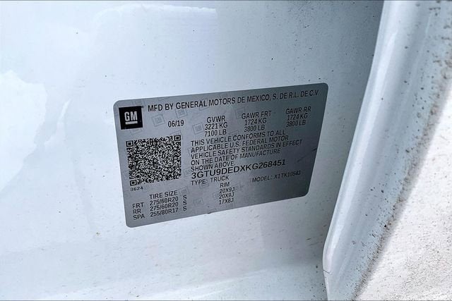 2019 GMC Sierra 1500 SLT