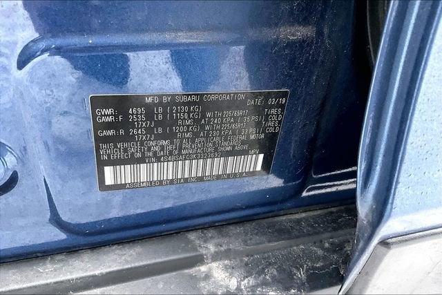 2019 Subaru Outback 2.5i Premium