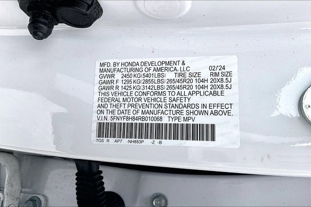 2024 Honda Passport AWD Black