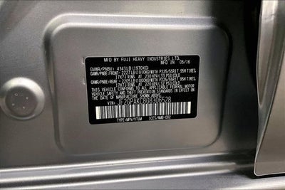 2016 Subaru Crosstrek 2.0i Limited