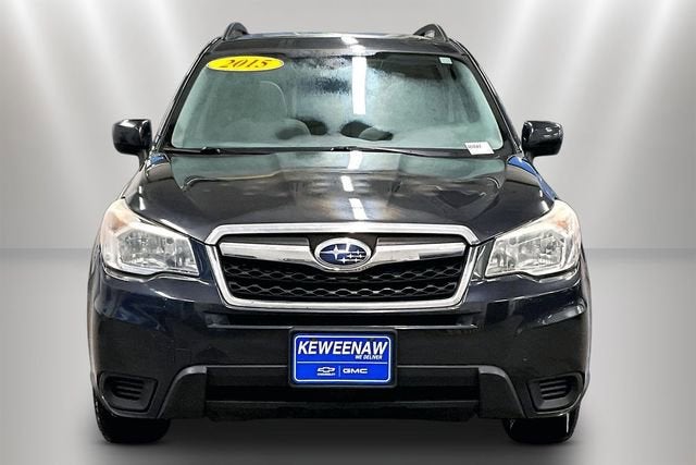 Used 2015 Subaru Forester i Premium with VIN JF2SJAFC5FH434391 for sale in Houghton, MI