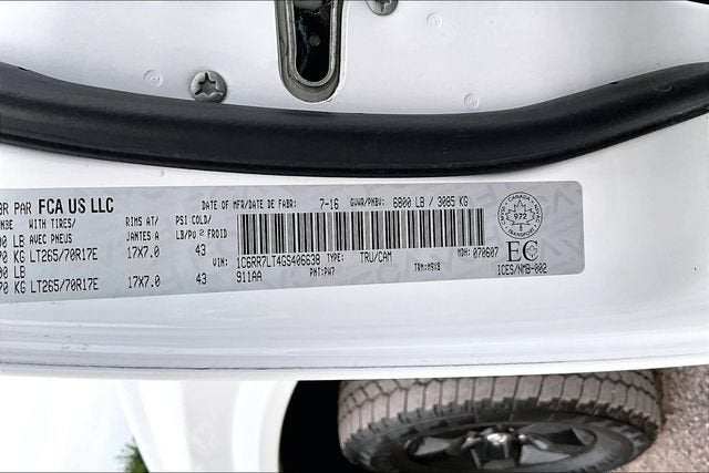 2016 RAM 1500 Big Horn