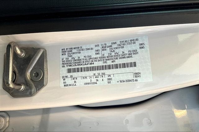 2019 Ford Escape Titanium