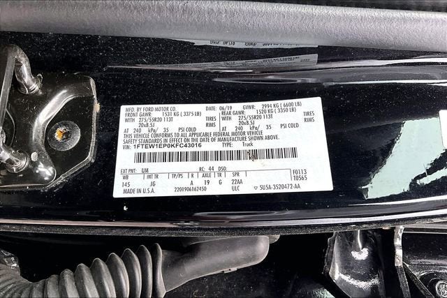 2019 Ford F-150 XL