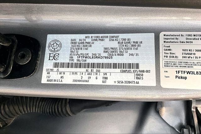 2024 Ford F-150 XLT