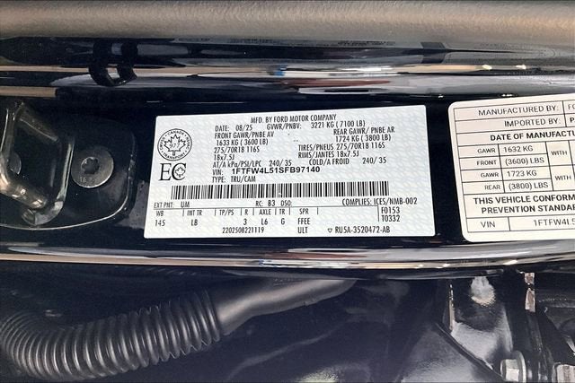 2025 Ford F-150 Tremor