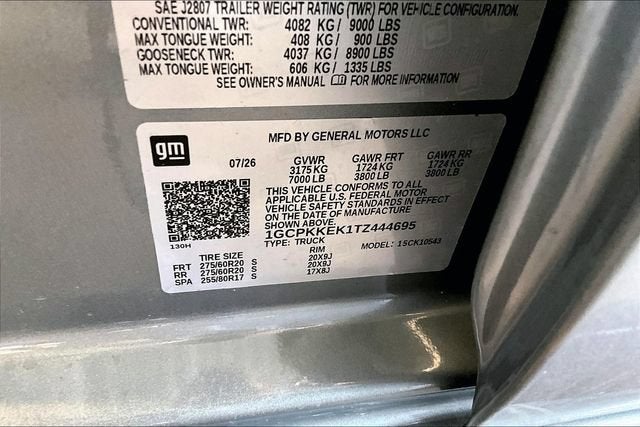 2026 Chevrolet Silverado 1500 LT (2FL)