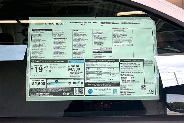 2026 Chevrolet Colorado Z71