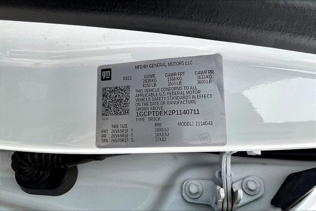 2023 Chevrolet Colorado Z71