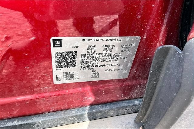 2019 Chevrolet Traverse LT Cloth