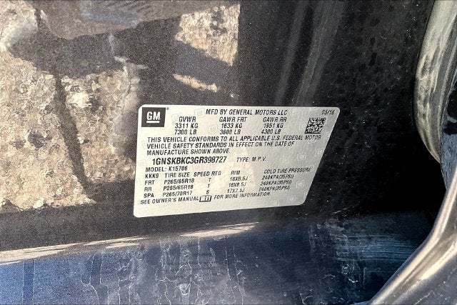 2016 Chevrolet Tahoe LT