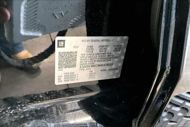 2017 Chevrolet Tahoe LT