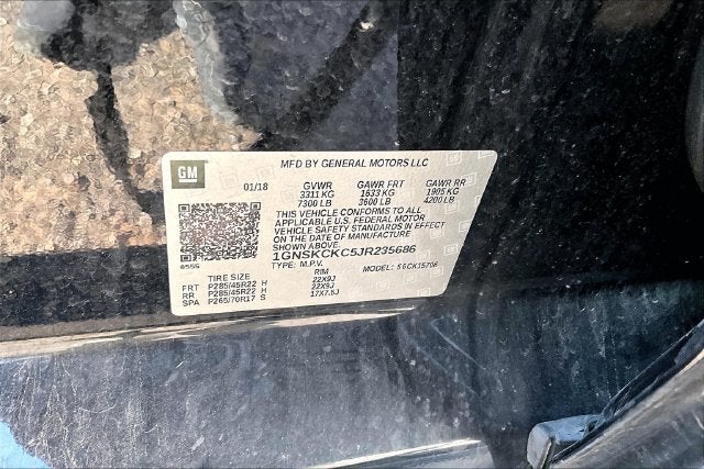 2018 Chevrolet Tahoe Premier