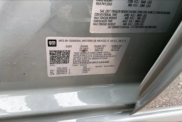 2024 Chevrolet Silverado 1500 LT (2FL)