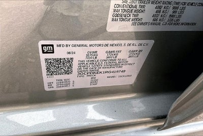 2024 Chevrolet Silverado 1500 LT (2FL)
