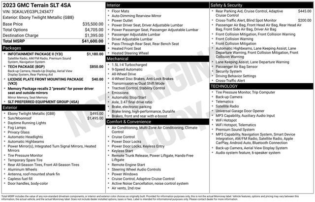 2023 GMC Terrain SLT