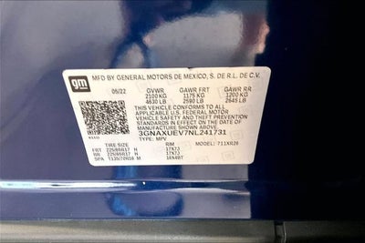2022 Chevrolet Equinox LT