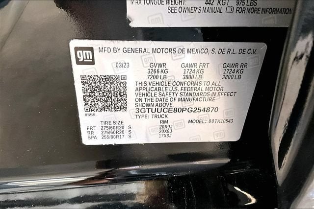 2023 GMC Sierra 1500 Elevation