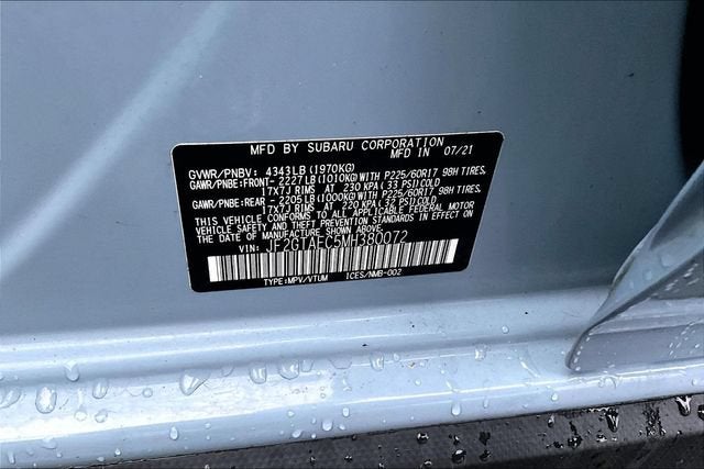 2021 Subaru Crosstrek Premium