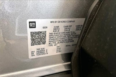 2026 Chevrolet Trax 2RS