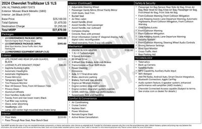 2024 Chevrolet Trailblazer LS