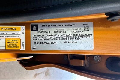 2019 Chevrolet Spark LT